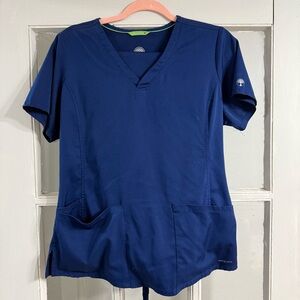 Navy HH Works by Healing Hands scrub set